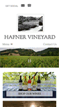 Mobile Screenshot of hafnervineyard.com